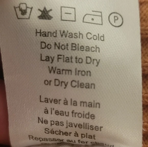 Heartloom Alma Cardigan Dress Ribbed Knit Duster Sweater Long Orange Medium - Picture 10 of 13